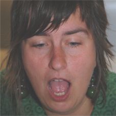 Sarah Van Der Straeten, dochter van Myriam en Gilbert